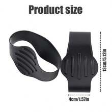 2 miếng bọc giày silicone - dây đeo tập bóng đá chống trượt độ bám cao, unisex, ôm mềm, phù hợp cho tập luyện bóng đá và thể thao ngoài trời - Bao giày - Xem 2