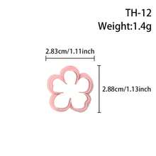 Fresh Romantic Floral Polymer Clay Cutter Mold, Exquisite Flower Shaped Clay Cutter Mold, DIY Handmade Earring Pendant Brooch Making Tool, Suitable For Polymer Clay, Air Dry Clay, 3D Printed Cutter, Clean Cut, Handmade Jewelry DIY Craft Accessories - Flower - View 9