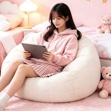 Popular Inflatable Slouchy Sofa Bed, Durable Waterproof Inflatable Lounge Chair, Comfortable Air Cushion, Suitable For Indoor, Balcony, Camping, Picnic, Music Festival, Park, Beach And Multiple Scenarios - Multicolor - View 1