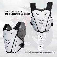 Off Road Motorcycle Chest Protection Equipment, Knight Racing Car Protection Equipment Collision Armor, Outdoor Rider Armor, Motorcycle Off-Road Bicycle Protection Cover, Anti Fall Racing Car Chest Protection Off-Road Protection Armor - Multicolor - View 7