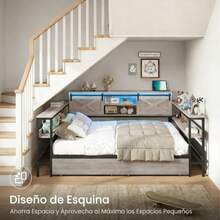 Bed Frames - Grey - View 9
