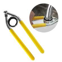 Tatukiko Aerator Wrench Carbon Steel Alloy Non-Slip Installation Tool Kitchen Bathroom Faucet Aerator Removal Wrench - Yellow - View 3