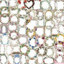 60PCS Vintage Floral Bullet Journal Border Transparent PET Stickers Folwer Graffiti Decals For Scrapbook Laptop Bike Sticker School Supplies - 1 Set - View 12