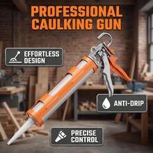 Imbot Basic Caulking Gun, Glass Glue Filling Gun, Smooth Pushing, Effort-Saving, Stable And Non-Sticky, Suitable For Woodworking, Decoration, Glass - A - View 1