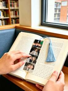 Personalized Bookmark, Customizable Photo, Gift For Family, Friends, Lovers, Valentine's Day - Multicolor - View 2