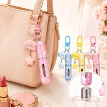 5ml Cloud Series Perfume Atomizer Bottle With Pendant, Portable Bottom-Fill Spray Bottle Keychain Refillable Container - Multicolor - View 2
