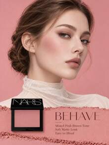 بودرة أحمر خدود NARS - BEHAVE - الوزن الصافي 0.09 أونصة / 2.5 جرام - سلوك بحجم صغير - مشاهدة 11