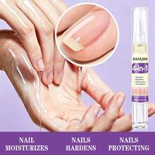 5ml 4-In-1 Rotating Pen Cuticle Oil, Moisturizes Nail Edge Skin, Softens And Nourishes Cuticle Layer, Strengthens Nails, Suitable For Daily Nail Care - 1PC - View 4