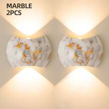 Wireless LED Motion Sensor Wall Light, Eye-Protection LED Wall Light, Battery Powered Night Light, Suitable For Room, Bathroom, Bedroom, Kitchen, Room Decoration,Home Decoration, Christmas, Halloween Decor - Spherical Multicolor - View 28