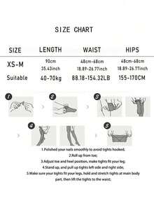 1/2pcs Women's Plus Size Autumn/Winter Tights, High Waist High Elasticity Warm Leggings, Comfortable For Daily Wear - Multicolor - View 6