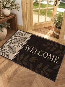 1pc Outdoor Non-Slip Door Mat, Indoor Carpet, Bathroom Mat, Kitchen Mat, Decorative Rug, Multi-Functional Hallway Mat, Soft & Comfortable, Easy To Clean, Suitable For Indoor/Outdoor Entryway, Bedroom, Home Decor - Multicolor - View 9