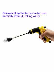 Garden Spring Hose 7.5m-30m, Spring Irrigation Hose With High Pressure Long Spray Gun, Suitable For Car Washing, Yard Watering, Outdoor Cleaning - A - View 9