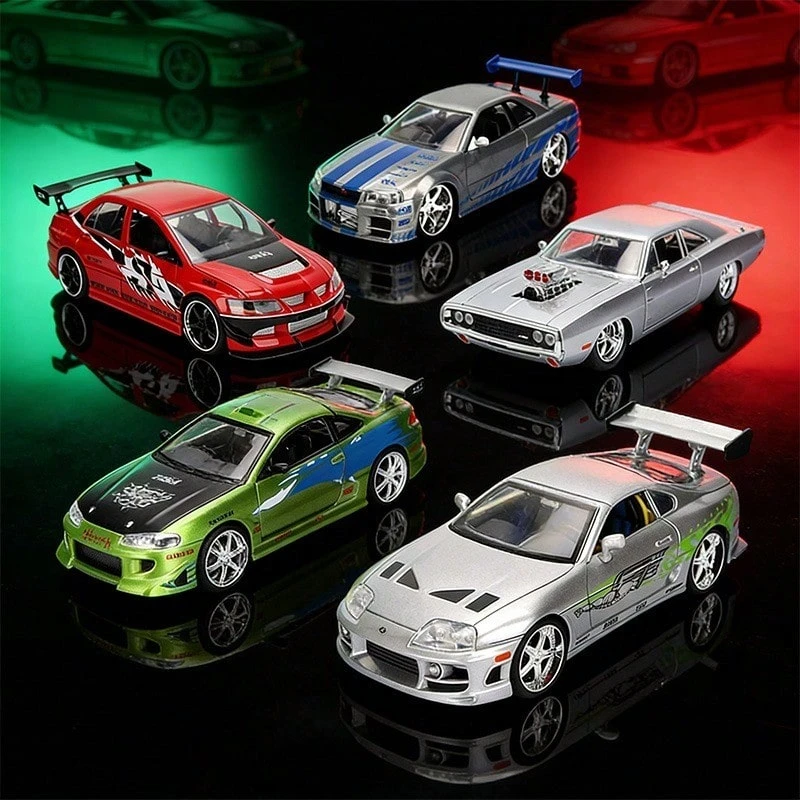 Simba 1:24 Scale Die-Cast Alloy Car Model Collection, Alloy Vehicle Display Model, Exquisite Sports Car And Muscle Car Replica, Desktop Collectible Decor, 14+ - 1:24 Scale - View 1