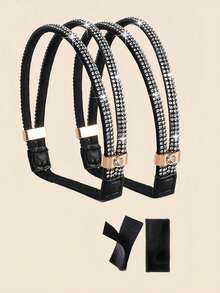 1 Pair High Heel Shoe Straps, Anti-Slip Heel Strap, High Heel Fixing Strap, No Installation Tie, Sandal Fixing Buckle Strap (Includes Stable Non-Slip Pads) - High Heels Laces - View 11