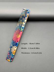 Professional Salon Hair Cutting Comb, Essential Hairdresser Haircut Comb, Makeup Comb, Tail Comb, Unisex Hair Comb, Hair Styling Comb, Cosmetic Comb - Multicolor - View 14