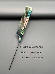 Pointed Tail Comb, Men's Hair Comb, Women's Hair Comb, Multiple Styles Available, Salon Professional Hair Comb, Hairdresser Cutting Comb, Home Hair Styling Comb - Multicolor - View 5