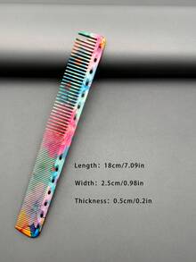 Professional Salon Hair Cutting Tools, Hair Cutting Comb, Easy-To-Use Styling Hair Comb, Essential Home Styling Comb, Tail Comb, Women's Hair Comb, Men's Hair Comb, Etc. - Multicolor - View 12