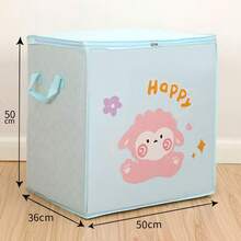 Cartoon Baby Room Storage Bag With Zipper, Large Capacity For Clothes And Blankets, Moisture-Proof And Mold-Proof, For Packing, Moving And Organizing - Multicolor - View 8
