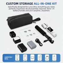 Hộp đựng lưu trữ siêu nhỏ PULUZ cho HERO5 Session /4 Session / Session (Màu đen) - Xem 5
