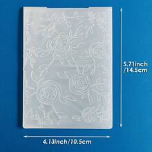 Embossing Folder, Flower & Leaf Textured Impressions For DIY Scrapbooking Card Making Paper Craft Decor - Floral - View 18