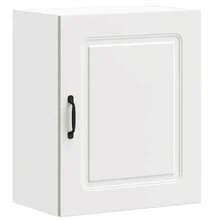 vidaXL Armoires murales de cuisine 2pcs Kalmar blanc bois d'ingénierie - Blanc - Voir 3
