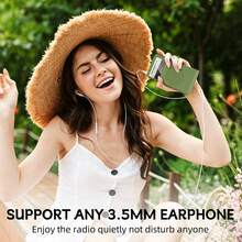 Pocket Radio AM FM Radio Small Pocket Transistor Radio Support FM AM Radios With Tuning Light, Personal Simple Radio For Elderly With Speaker - View 4