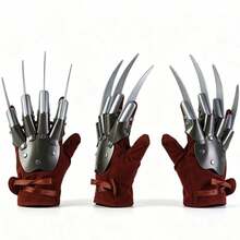 Hasbro Halloween Wolverine Gloves Cosplay Movie Performance Prop Claw Hand Gloves Costume Party Performance - Multi-color - View 1