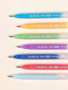 Glitter Effect Planner Pens, 9-Color Theme Set, Sparkling Art Pens, Suitable For Planner, Doodle, Greeting Card Making - 3D Relief Journaling Pen - View 7
