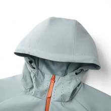 Adidas New Women's Minimalist Small Logo Sportswear Woven Quick-Dry Casual Outdoor Windproof Jacket - Light Green - View 3