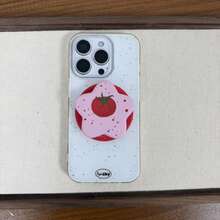 Pink Heart-Shaped Magnetic Phone Stand, Multi-Function Push-Pull Phone Back Stand, Desktop Telescopic Stand, Suitable For Magnetic Phone Cases - Pink - View 11