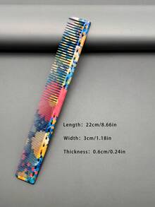 Professional Salon Hair Cutting Comb, Essential Hairdresser Haircut Comb, Makeup Comb, Tail Comb, Unisex Hair Comb, Hair Styling Comb, Cosmetic Comb - Multicolor - View 12