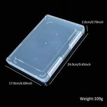 Double Buckle Large Capacity Fake Nail Storage Box Transparent Nail Art Storage Box - Dust-Proof, Portable Press-Type Nail And Accessory Storage Box Display Box Nail Salon Organizer - Multicolor - View 10