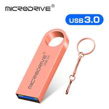 Microdrive USB3.0 Metal Flash Drive, High Speed Pen Drive With Free Key Ring, Portable Keychain U Disk For Laptop PC File Storage - View 26