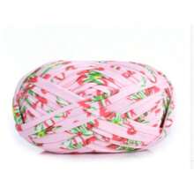 Polyester Ribbon Yarn Binding, Packs, Multi-Color Gradient Self Stripe Gradient - Used For DIY Crochet Slippers, Bags, Storage Basket Craft Production - Multicolor - View 14