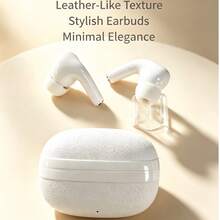 TWS Wireless Bluetooth Earphones, Clear Sound Quality With Microphone, Lightweight & Comfortable In-Ear Design Suitable For Music, Calls And Videos, Stable Connection, Portable For Daily Wear, Travel And Leisure Activities - View 2