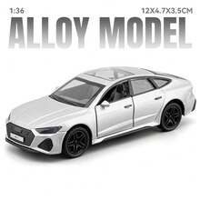 New RS7 Simulation Model - Exquisite Model Ornament - Three Doors Openable - Hatchback Trunk - Realistic Replica Model - Suitable For Office Decoration Collection - Exquisite Collectible Ornament - Home Decor - Gift Giving - Multicolor - View 7