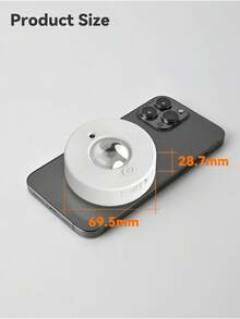 Đèn LED chiếu điểm gắn nam châm cho tủ trưng bày màu trắng, điều khiển từ xa sạc USB bằng nhựa ABS, tăng giảm độ sáng, đa màu RGB, dùng trang trí nhà cửa dịp Giáng sinh và Halloween, đèn hắt tường tạo điểm nhấn - Ấm/Trắng/Trung tính+9 Màu RGB - Xem 8