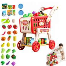 Kids Shopping Carts - Red - View 1
