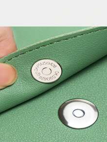 1pc A4 Business Leather Document Bag, Corporate Storage Office Meeting Material Bag, Waterproof Handheld File Folder - Document Folder - View 4