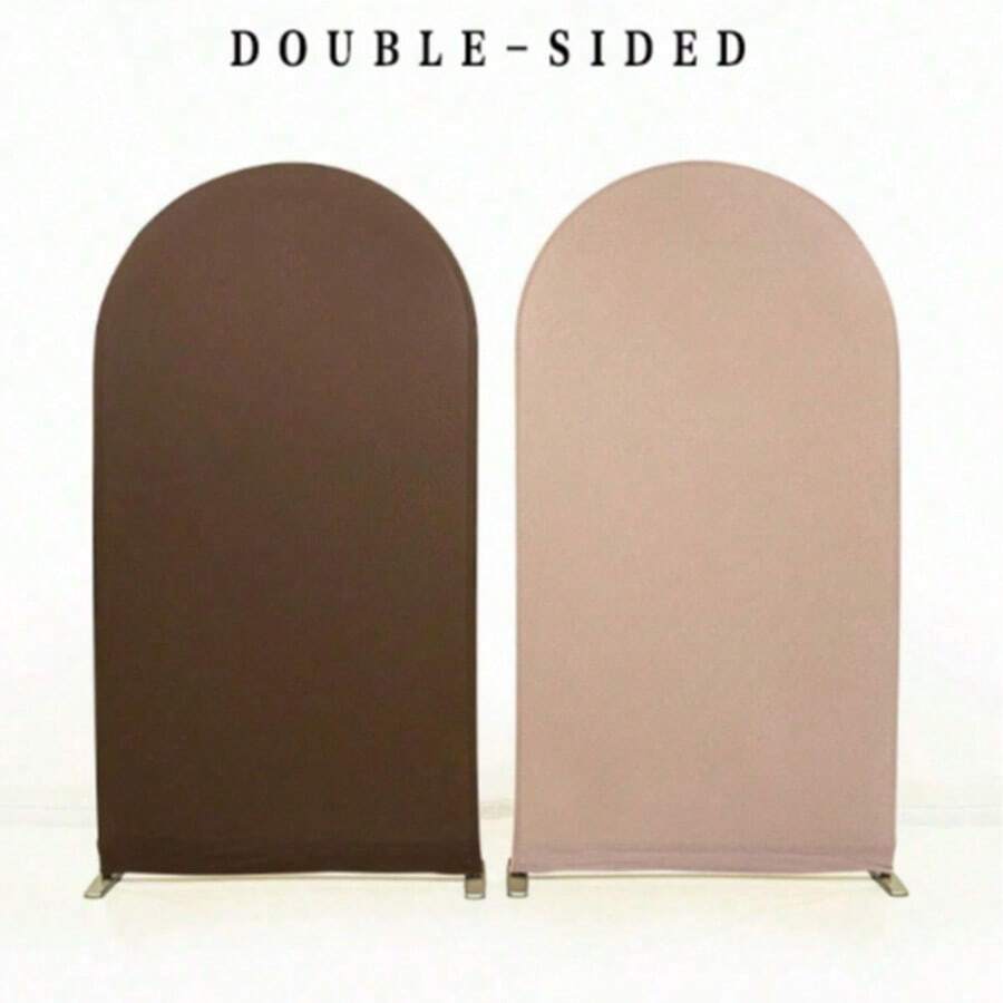 Double-Sided Arch Backdrop Covers Available In Multiple Colors, Suitable For 4 Different Arch Backdrop Stands, Made Of Elastic Fabric - Double-sided - View 1