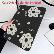 Tablet Protective Case, 360° Rotatable & Foldable, Exquisite Printed Pattern, Shockproof, Anti-Slip, Anti-Scratch, Supports Auto Sleep/Wake, Acrylic Material, Lightweight & Foldable, With Stand Design - Multicolor - View 7