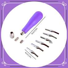 Linocut Tools - Premium Linoleum Carving Tools With 6 BladesIdeal For Block Printing, Stamp Making, And Linocut Tools For Printmaking- Arts And Crafts Tools For Beginners And Artists - 8-piece Set - View 2