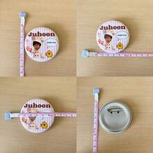 CORTI/S Korean Boyband Cartoon Merchandise Glossy Lip Shaped Badge, Backpack Charm, Brooch, Suitable For Daily Wear, Collection, Holiday, Birthday Decoration, Gift - Multicolor - View 9