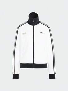 Adidas Originals Women's FAN OG TT Knit Jacket Without Hood LD4966 - Light Grey - View 3