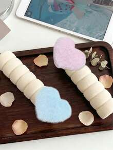 Cute Heart-Shaped Door Handle Cover – Anti-Collision & Bump Protection – Universal Fit For Bedrooms – Protective & Decorative Home Accessory, Home Decor, Christmas Decor - Multicolor - View 6