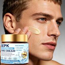 SEPK Krim Pengecil Pori Pria, Cocok untuk Mengontrol Minyak & Melembapkan, Formula Tidak Berminyak dan Cepat Meresap dengan Gel Pengencang Pori untuk Kulit Berminyak/Kombinasi, Perawatan Wajah Harian 24 Jam, Cocok untuk Semua Jenis Kulit, Melembapkan. Hadiah Liburan yang Istimewa - Krim Pengecil Pori-Pori untuk Pria - View 6