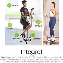 Mini Escaladora Fitness con Monitor LCD y Bandas de Resistencia Removibles para Ejercicio en Casa - Mini stepper - Ver 10