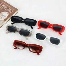 2/16pcs Personalized Rectangular Glasses With Markers, Suitable For Adult DIY Customized Birthday Wedding Glasses - Glasses - View 7