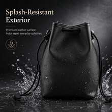 PULUZ Camera Inner Protective Pouch, Thick Padded Portable Storage Bag With Shoulder Strap, Suitable For Mirrorless And DSLR Cameras, Size M, Black - View 4