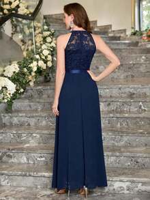 Bridesmaid Dresses - Navy Blue - View 5